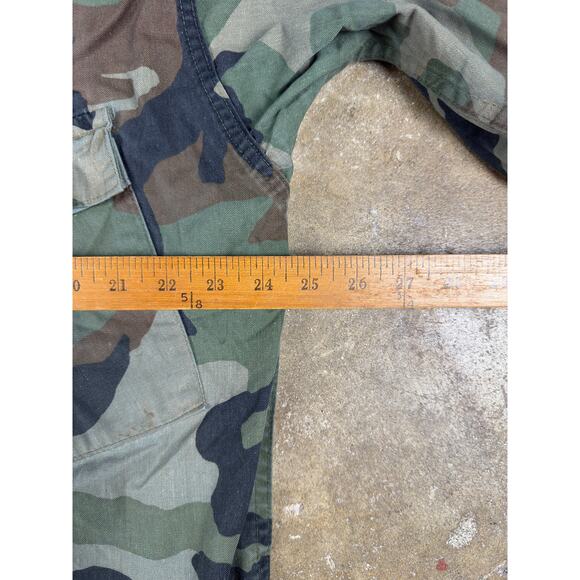 VTG US Army Chemical Protective Jacket Olive Drab‎ Large 80s Military Surplus - Picture 6 of 10